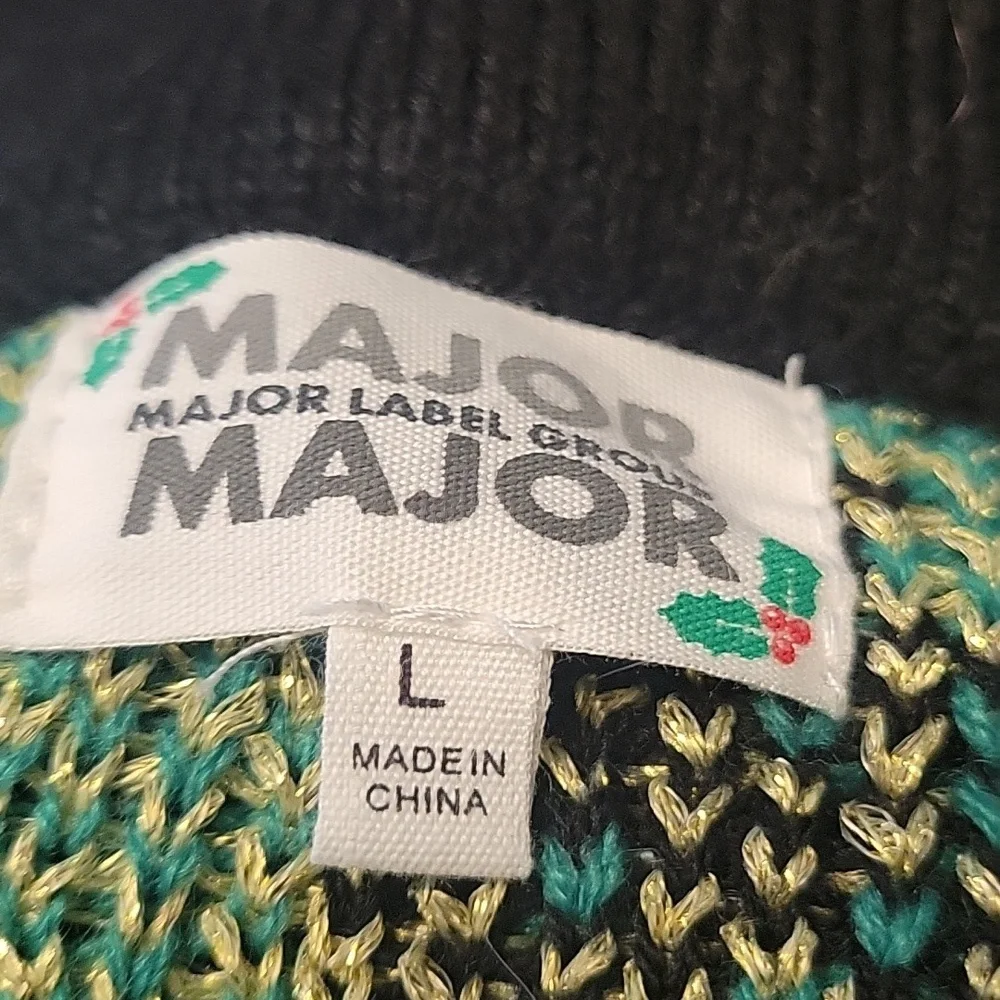 Major Label NWOT Christmas Sweater Skirt‎ Size Large